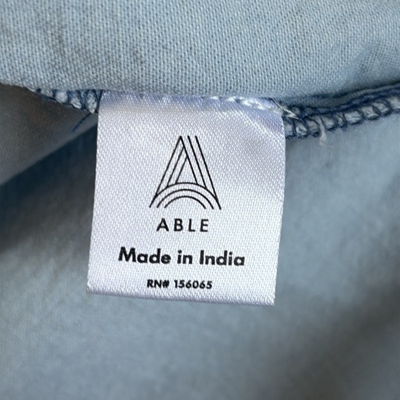 Able Harris Oversized Button Down Shirt M - Picture 10 of 11